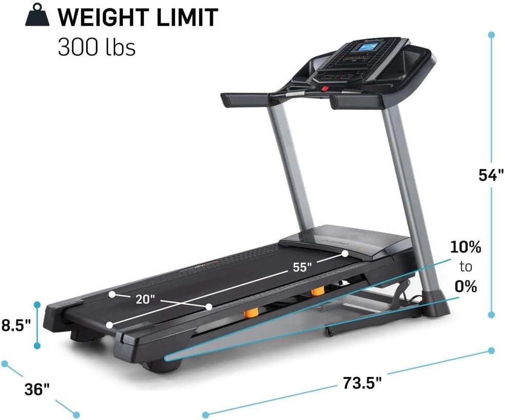 NordicTrack T Series Treadmill (6.5Si) — 0-10 Mph