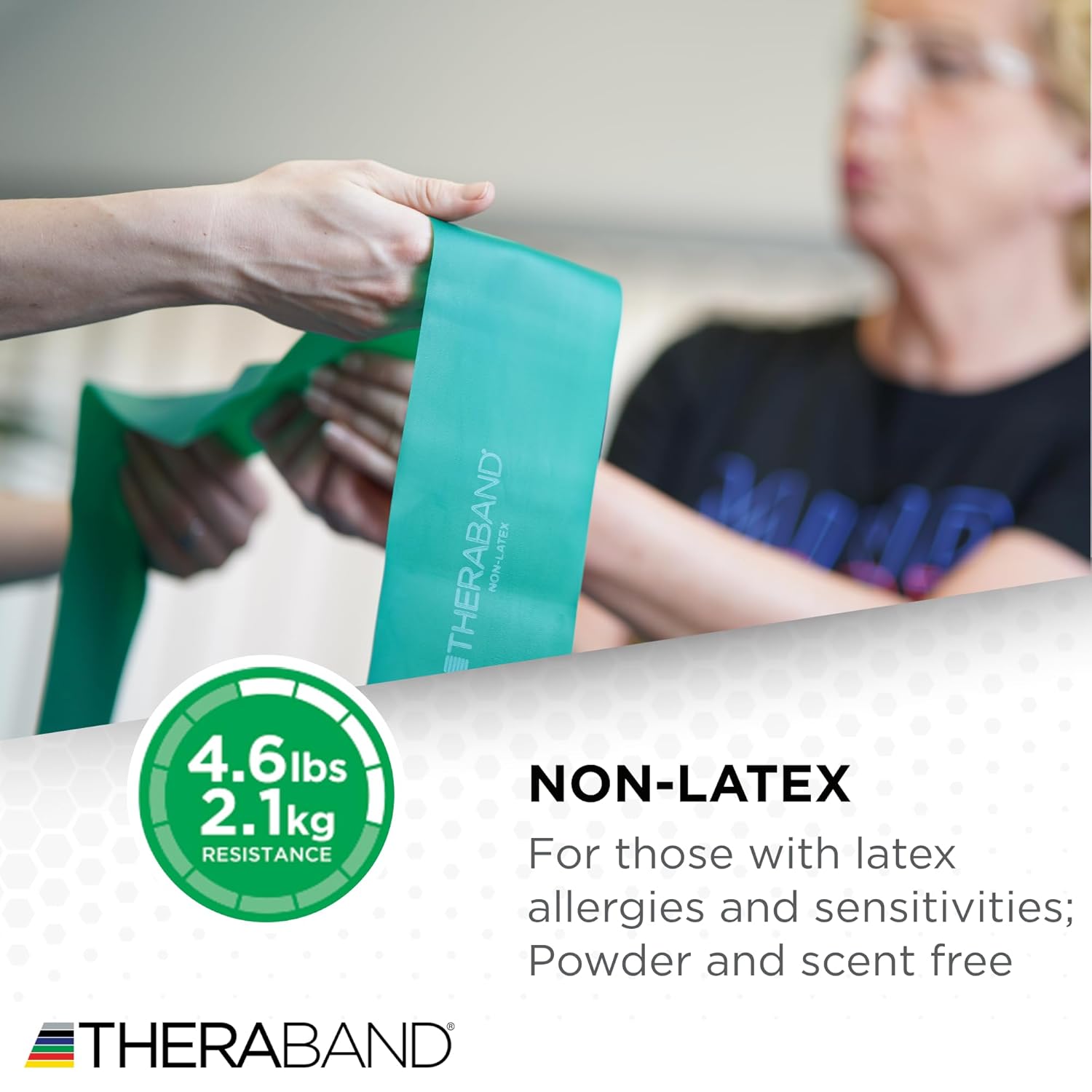 THERABAND Resistance Bands Set — Targets Key Muscle Groups