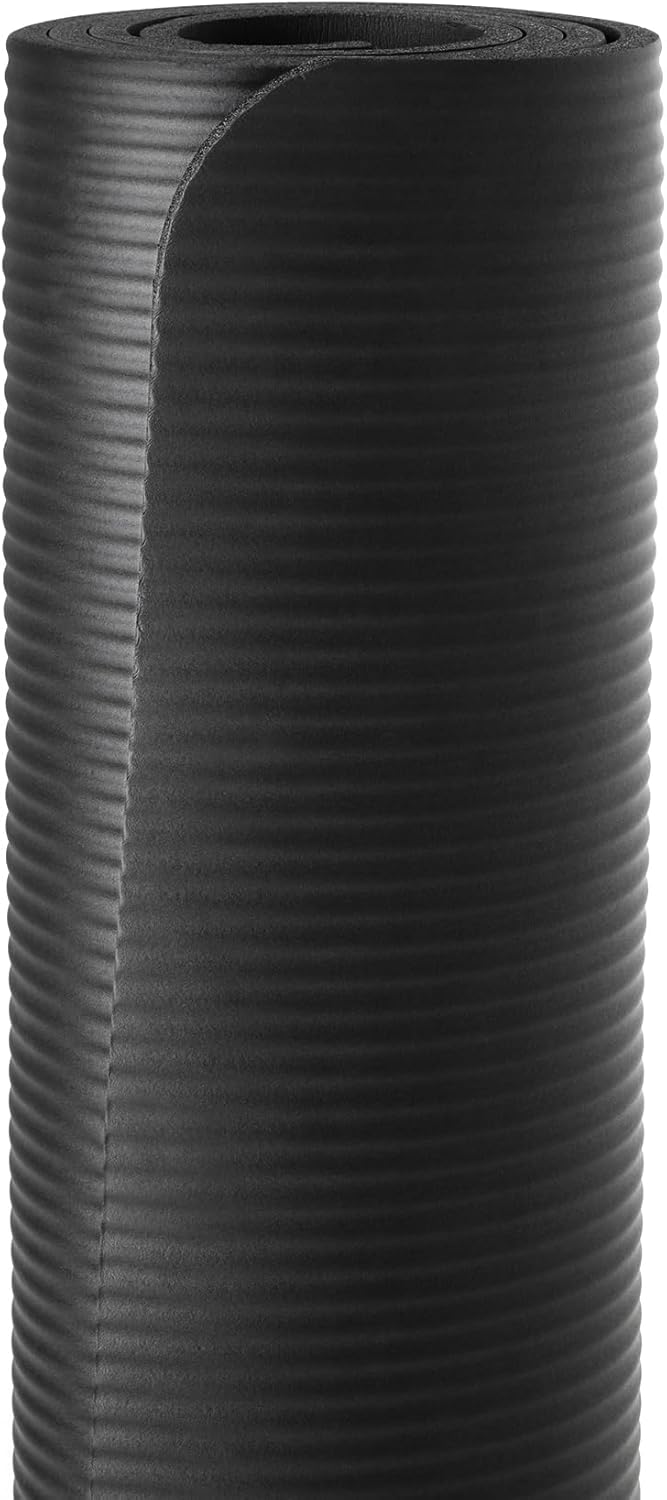 Amazon Basics Yoga Mat — 100% NBR foam