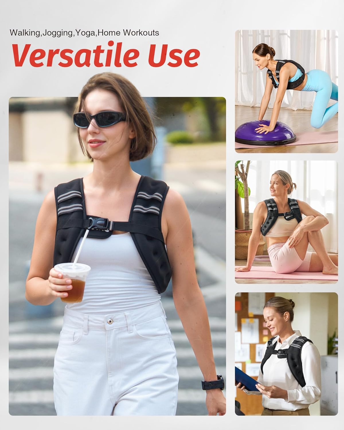 ZELUS Weighted Vest — Convenient & Safe to Use