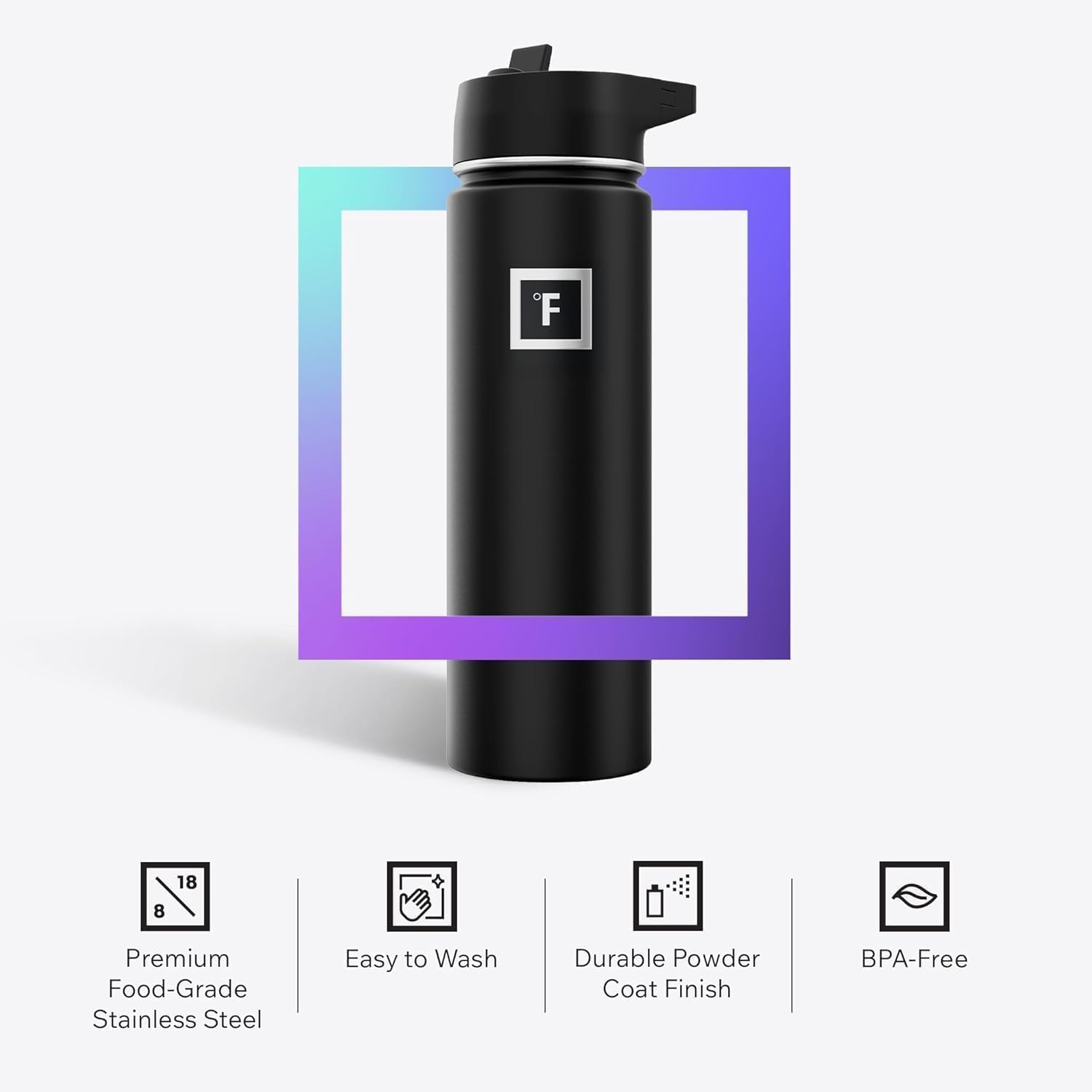 Iron Flask Wide-Mouth Bottle — The Perfect Gift