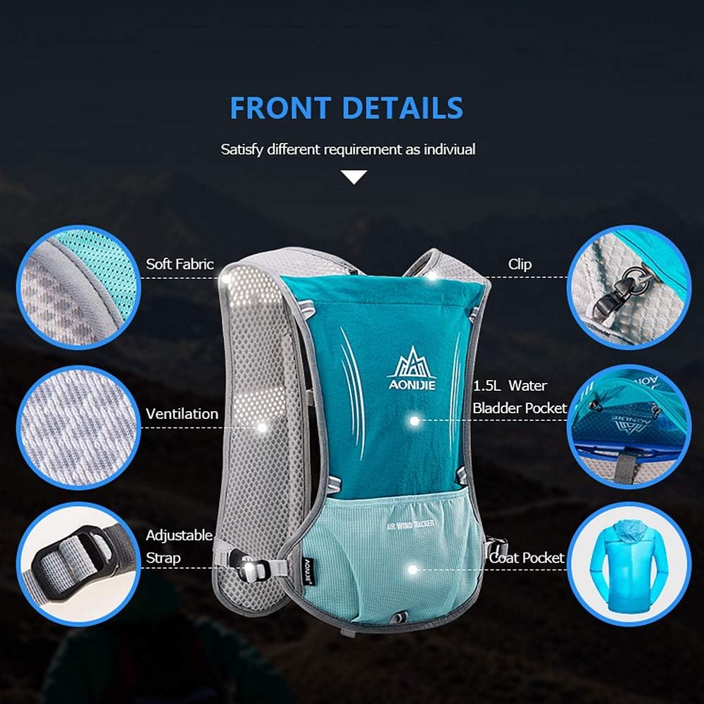 AONIJIE Hydration Vest (5L) — Lightweight For Running