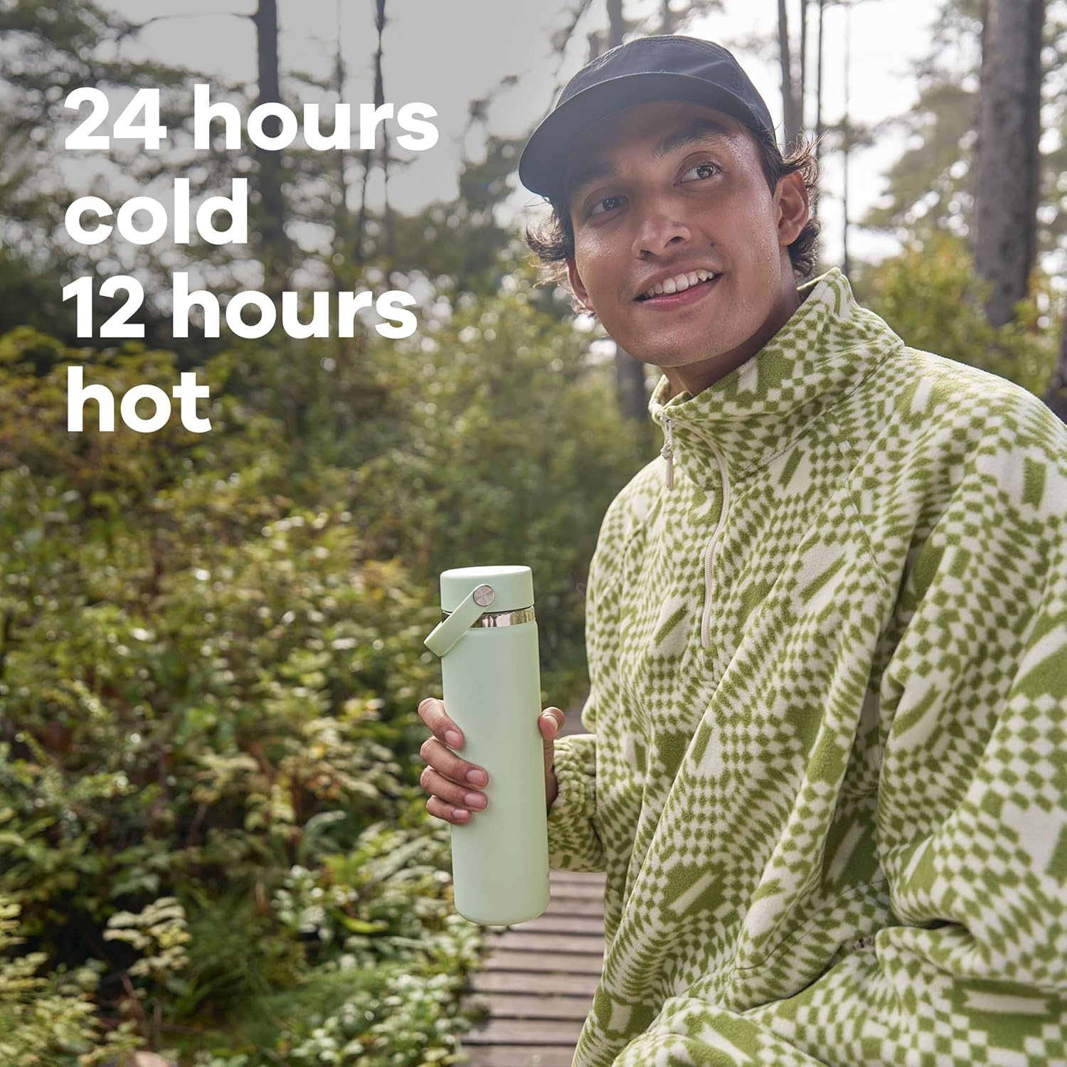 Hydro Flask Wide-Mouth Bottle — 32 Oz White Bottle