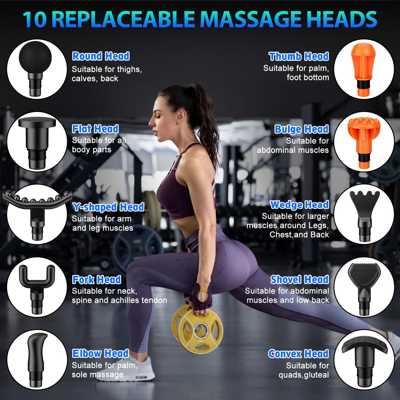 TOLOCO Massage Gun — Quieter Operation