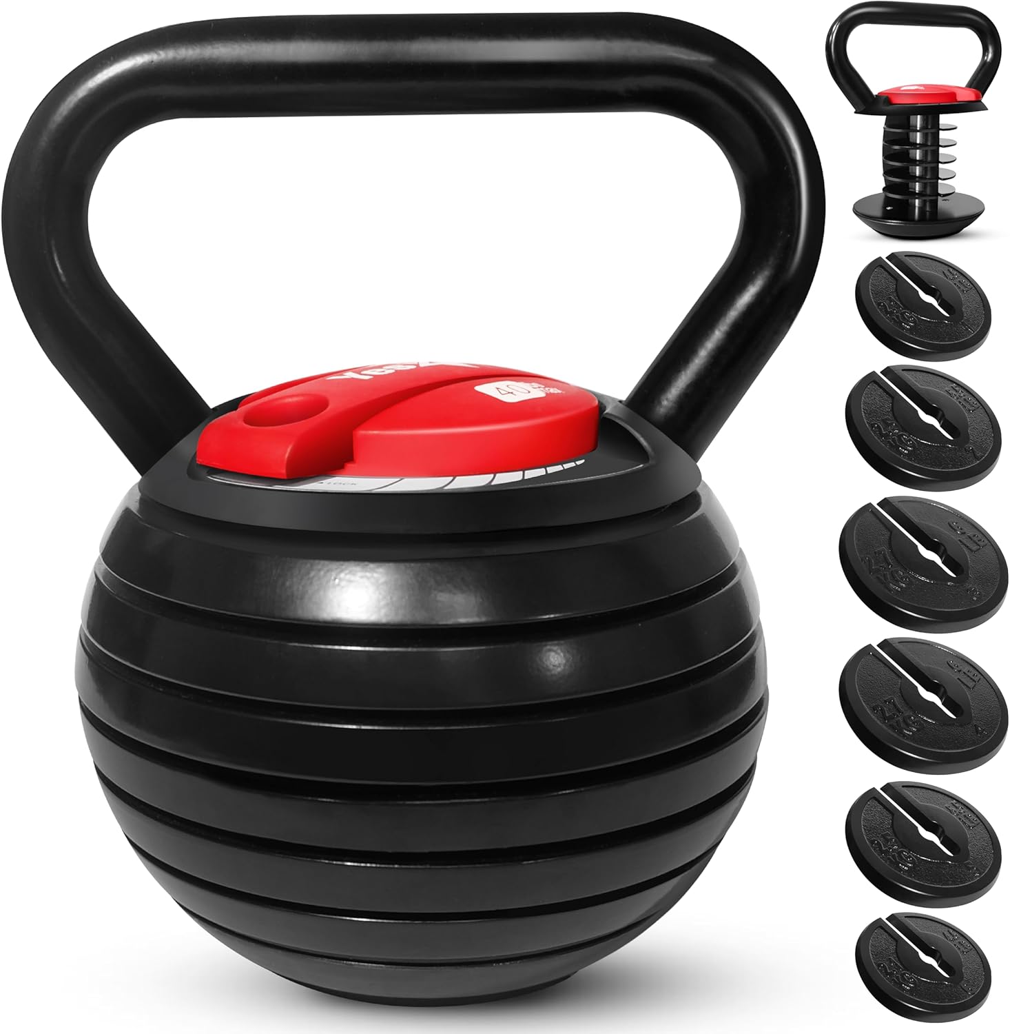 Yes4All Adjustable Kettlebell (20-40 lb)