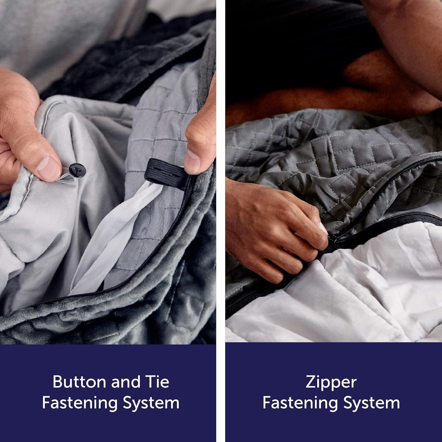 Gravity Weighted Blanket (15 lb) — Different Weights for Different Needs