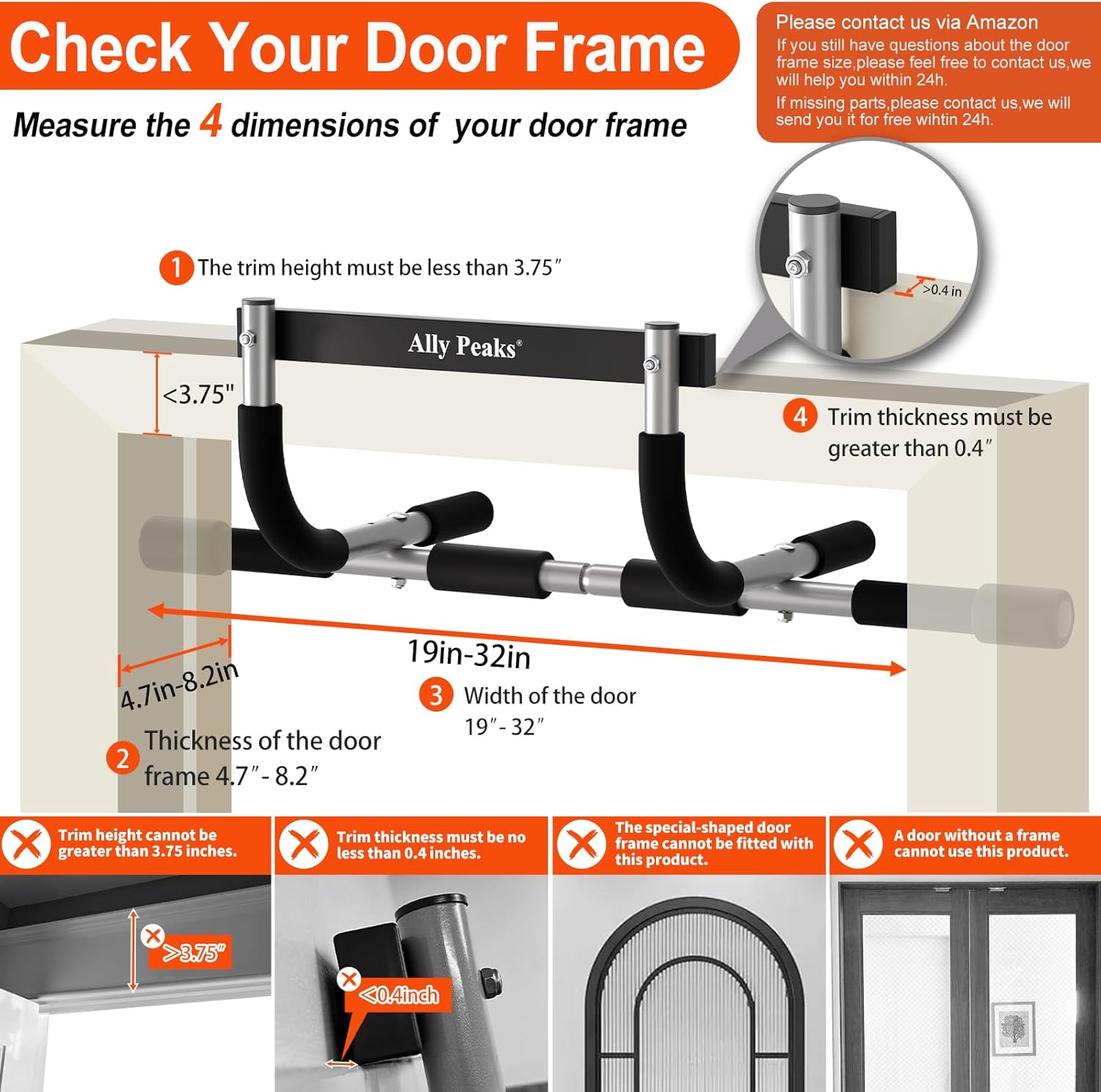 Ally Peaks Pull-Up Bar II — Elastic silicone replaces traditional foam for a tighter