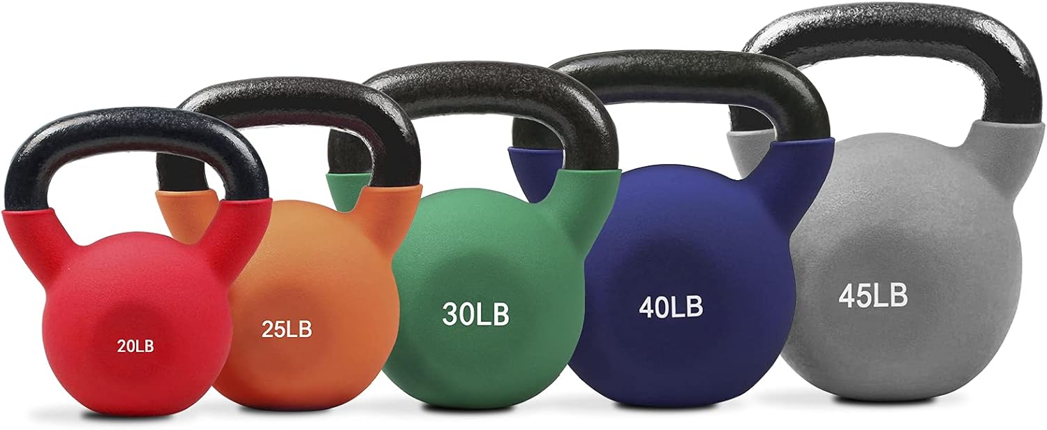RitFit Neoprene Kettlebell Set