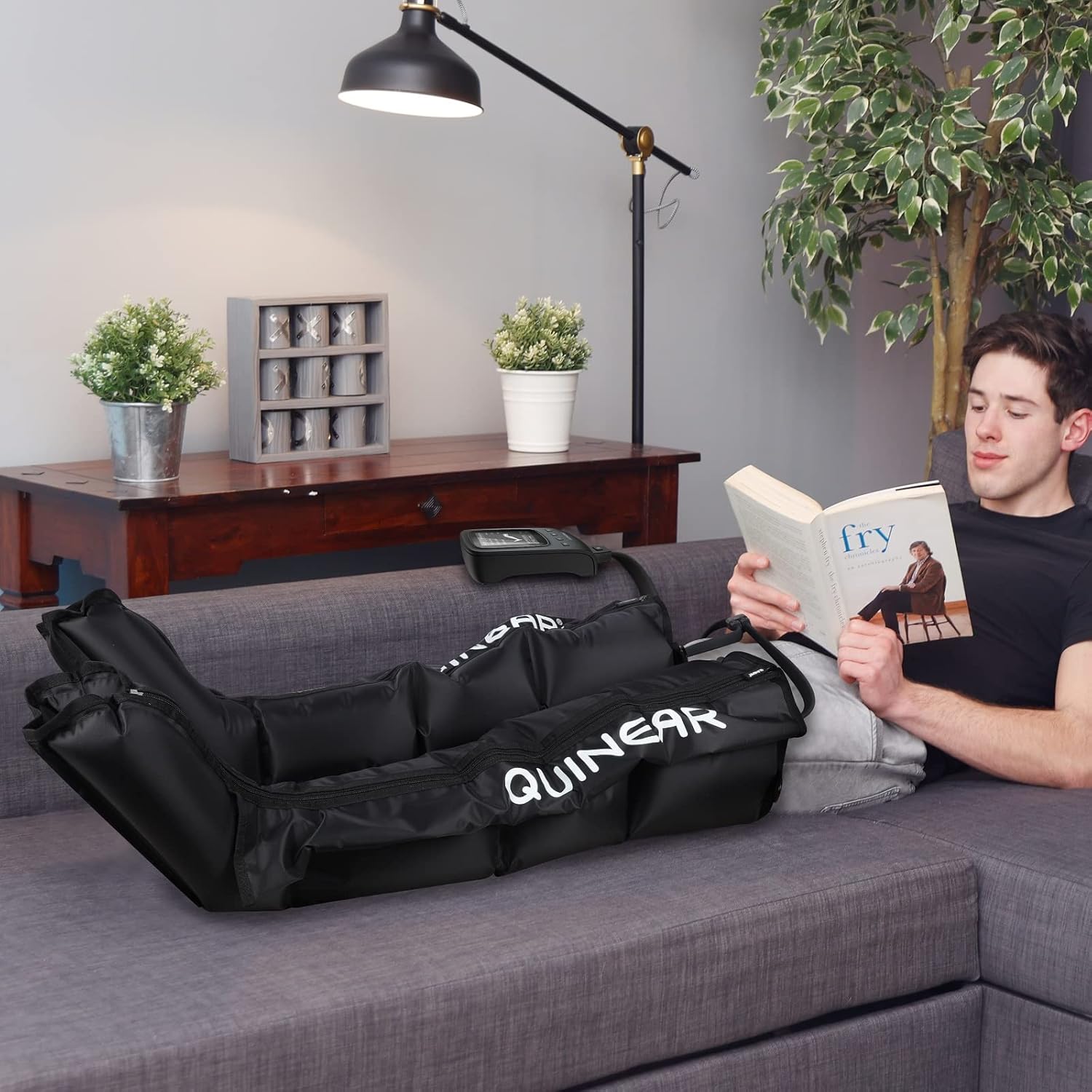QUINEAR Air Compression Recovery System — PROFESSIONAL AIR COMPRESSION MASSAGE SYSTEM - QUINEAR leg