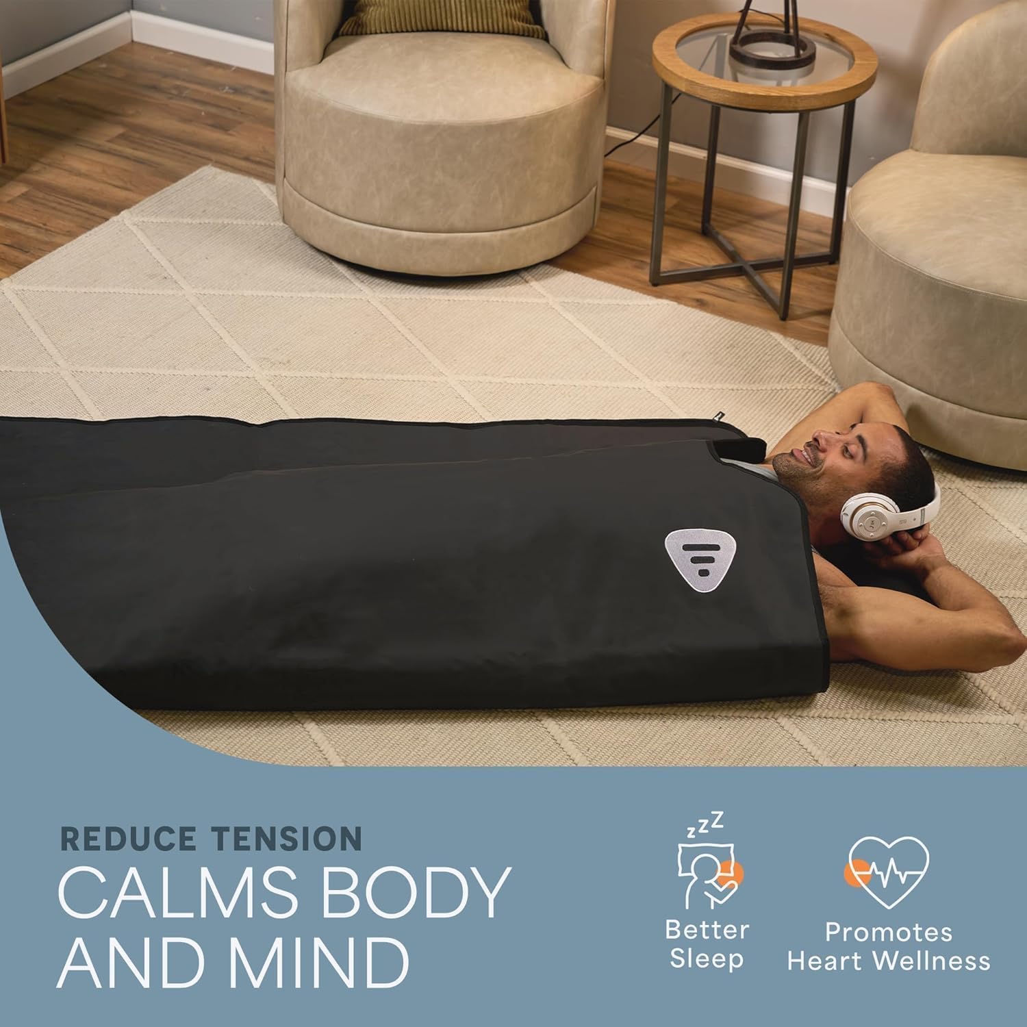 LifePro RejuvaWrap Sauna Blanket — Deep Infrared Heat Therapy