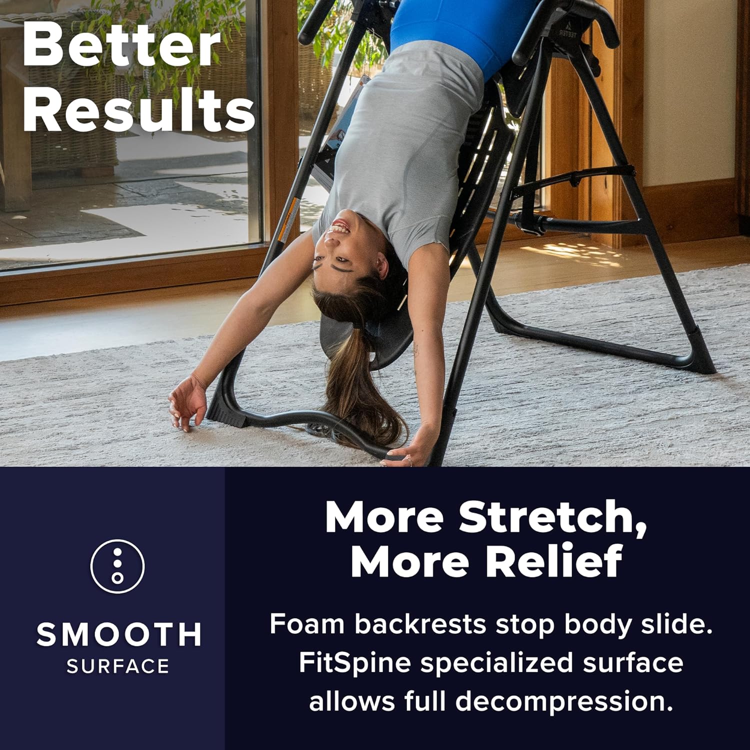 TEETER EP-560 Inversion Table — Better Stretch, Better Relief