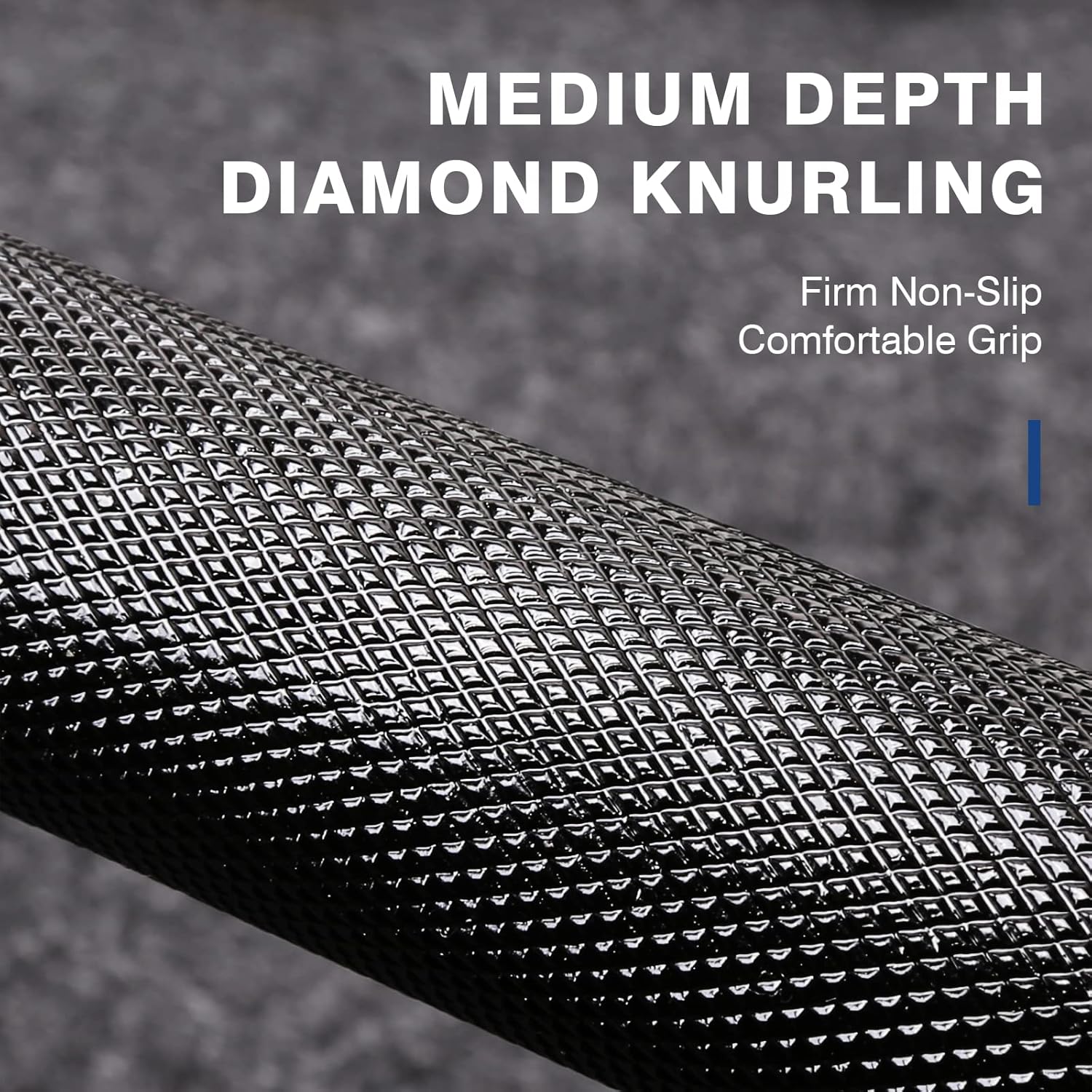 LIONSCOOL 7ft Olympic Barbell — Optimal Grip & Control