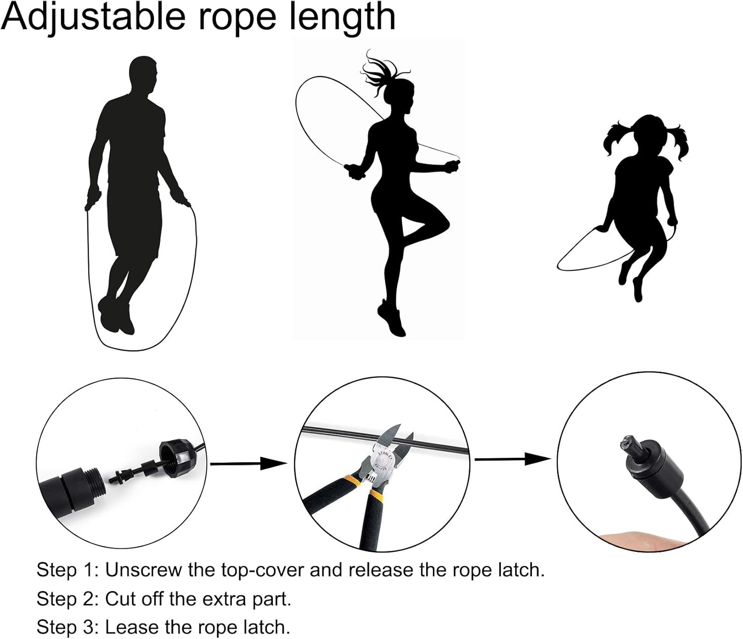 Boomiboo Adjustable Jump Rope — Fast & Portable