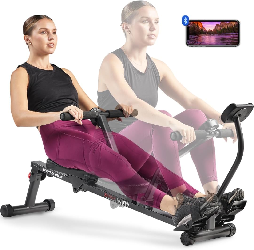Sunny Health Compact Rowing Machine