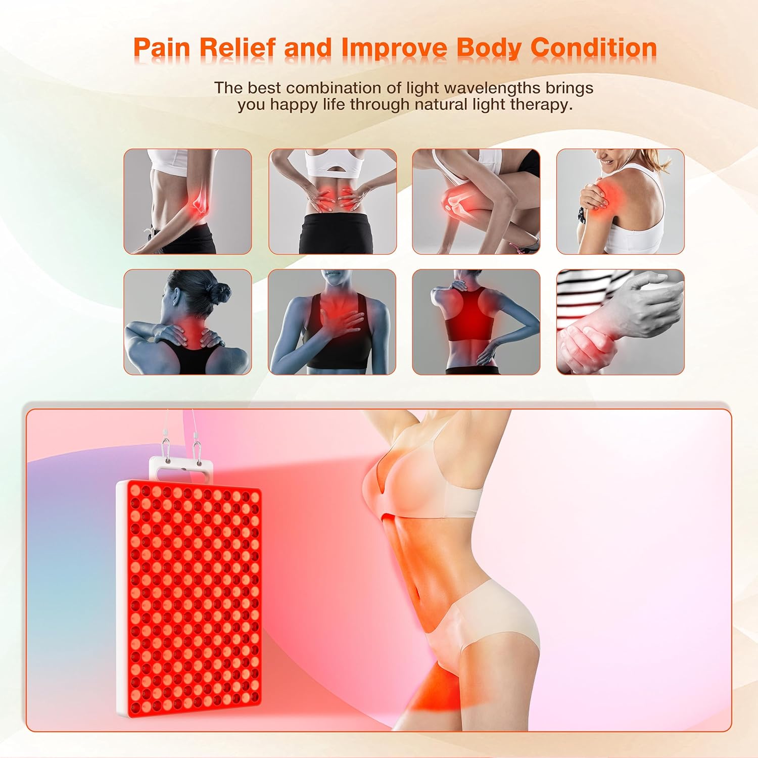 Aptoyu Red Light Therapy Panel — Home Use & Save Money