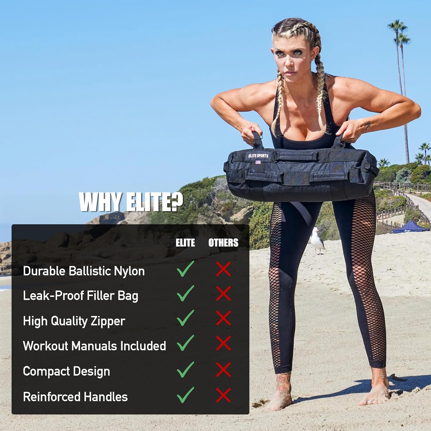Elite Sports Training Sandbag — Tightly Sealed