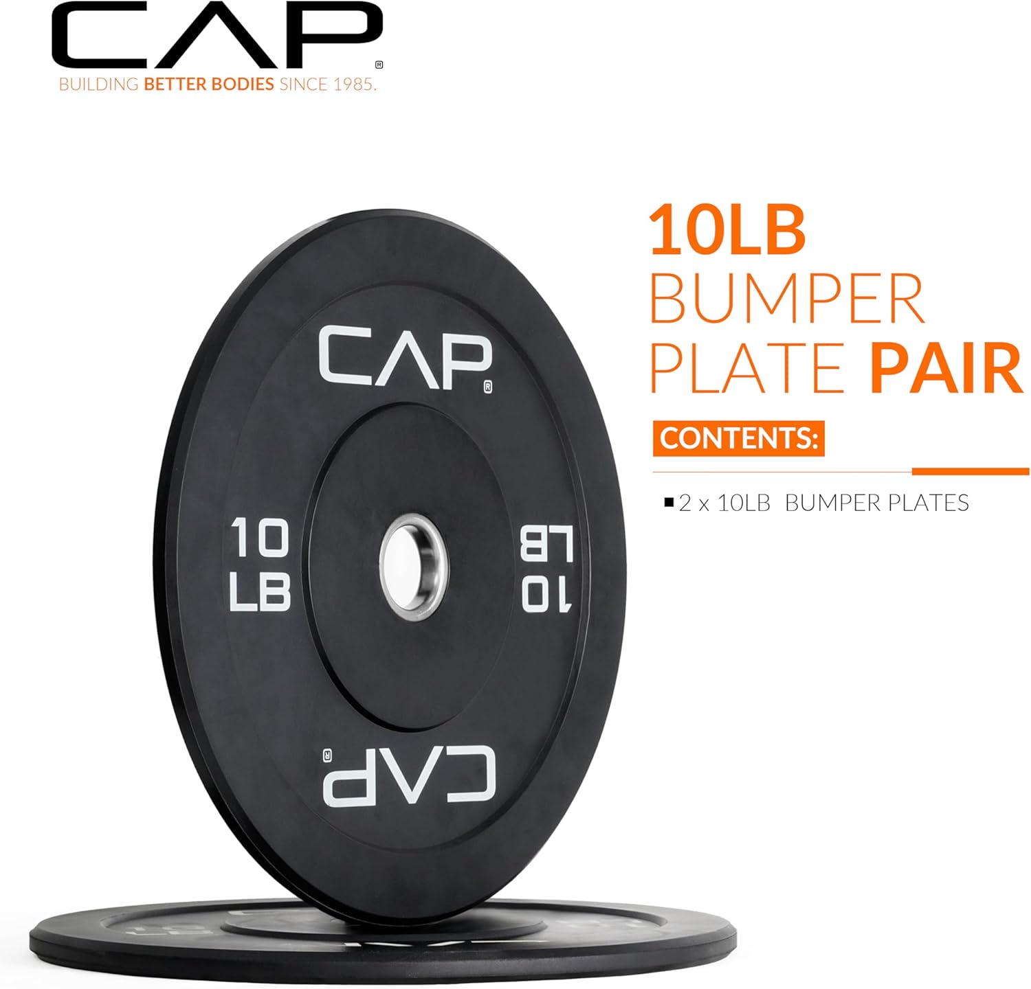CAP Barbell Rubber Bumper Plates — WHAT’S Included