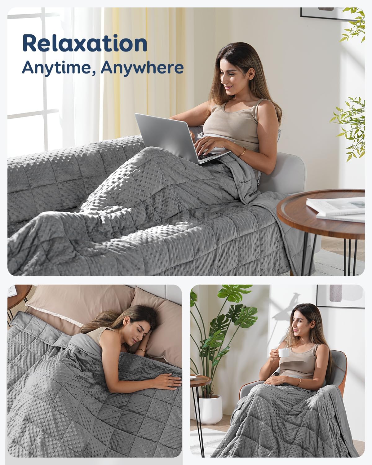 Kivik Breathable Weighted Blanket (15 lb) — Quality Craftsmanship