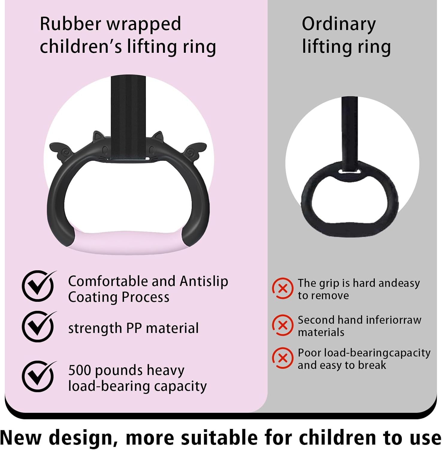 GDLPZM Gymnastic Rings — Exercise Body & Enhance Strength