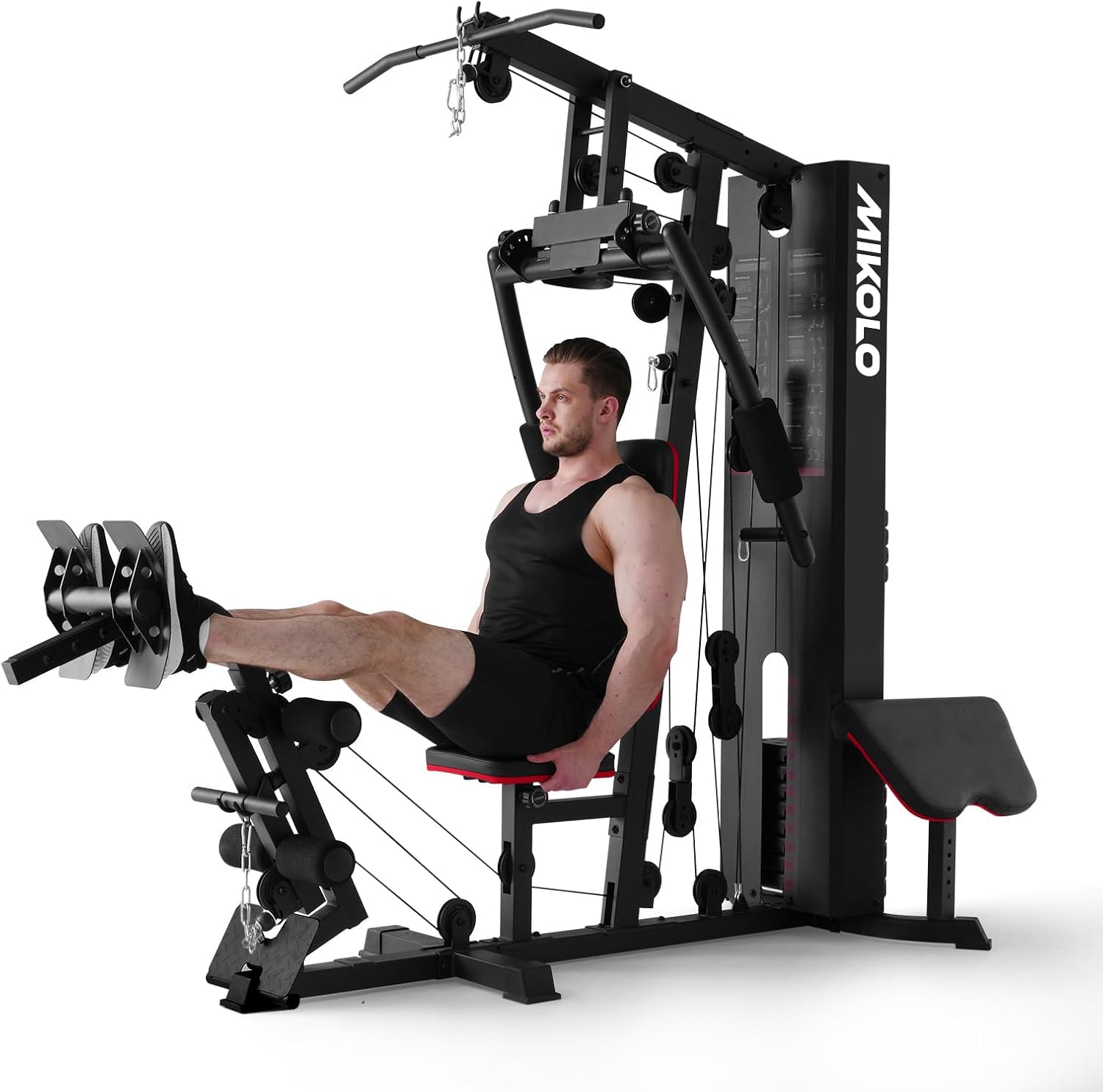 Mikolo 150lb Home Gym Station