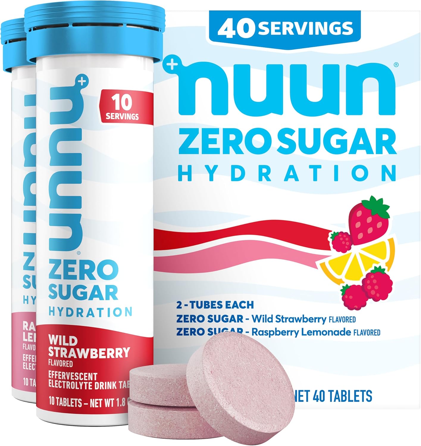 Nuun Zero Sugar Electrolyte Tablets