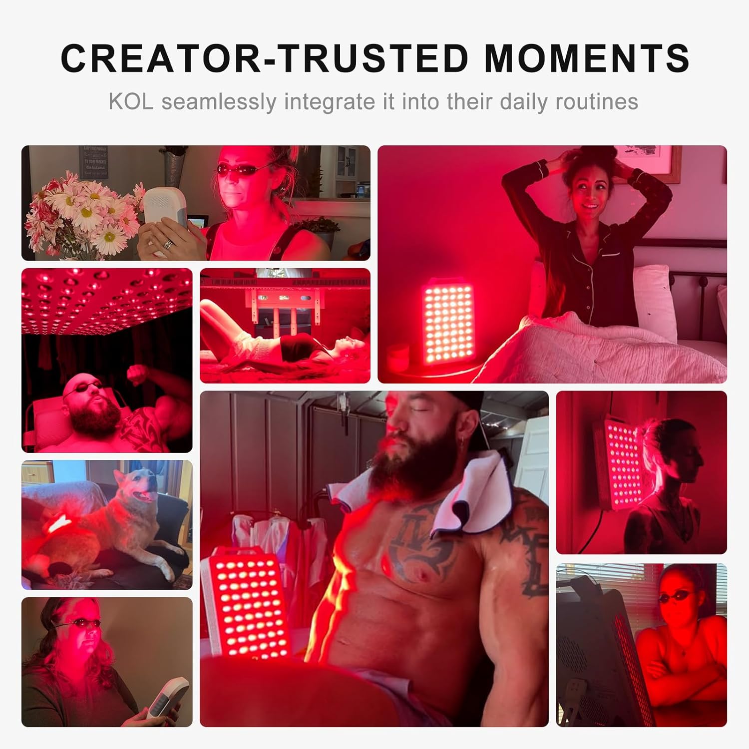 BONTANNY 5-Wavelength Red Light Panel — Remote Control - When it comes to infrared