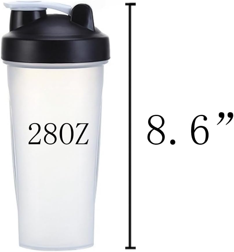 Otylzto 28oz Shaker Bottles (2-Pack) — Made of New Pure Material