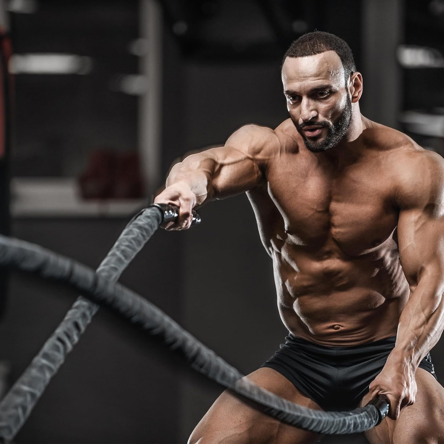 Glitenniy Battle Rope (30ft) — Multicolor Battle Rope to Choose