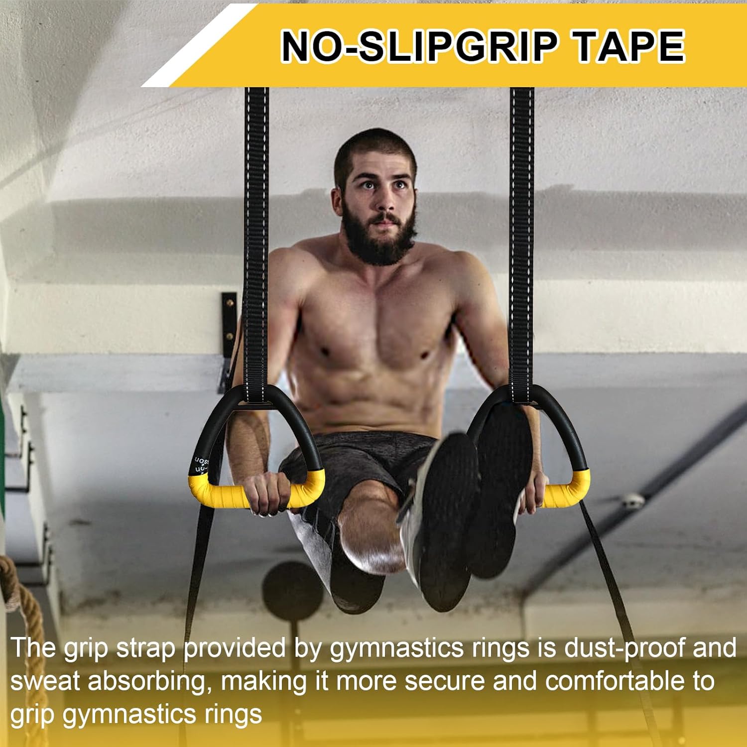 HaeNayc Adult Fitness Rings — Widely adaptable