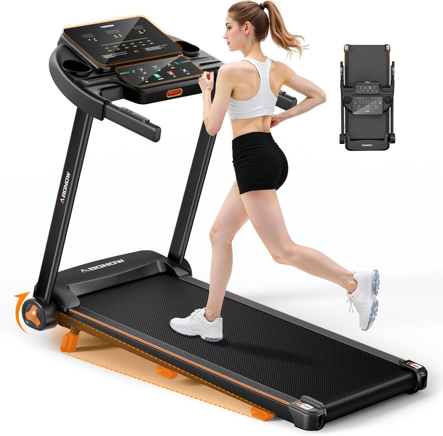 Abonow Foldable Treadmill