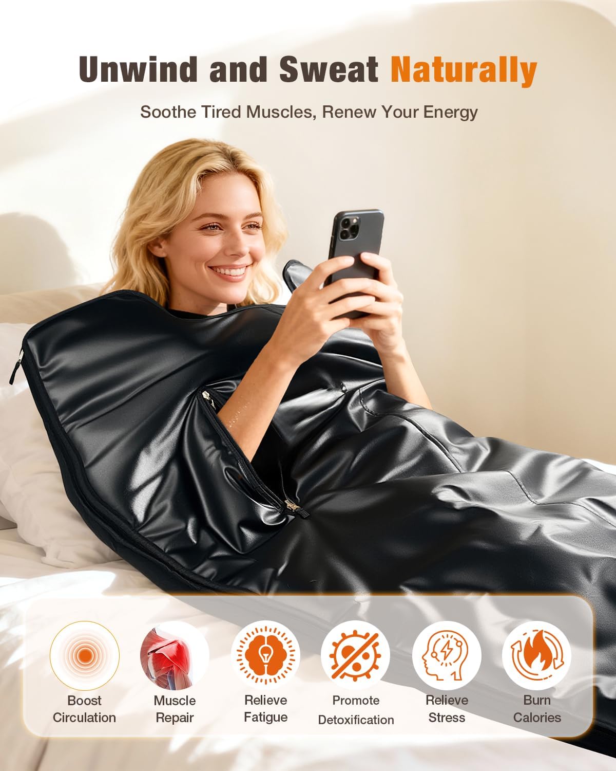 Noerishia Infrared Sauna Blanket — Deep-Tissue Therapeutic Benefits‌