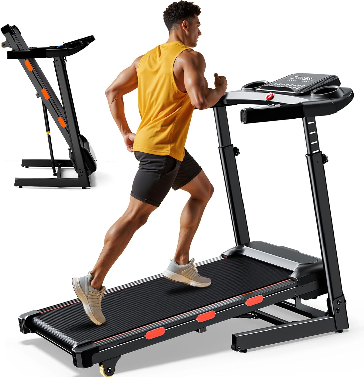 EVKRUN 15% Auto-Incline Treadmill