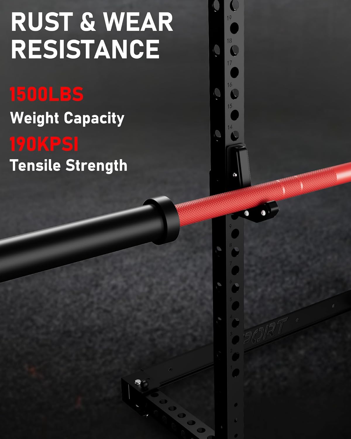 GarveeLife 7ft Olympic Barbell — Versatile Applications