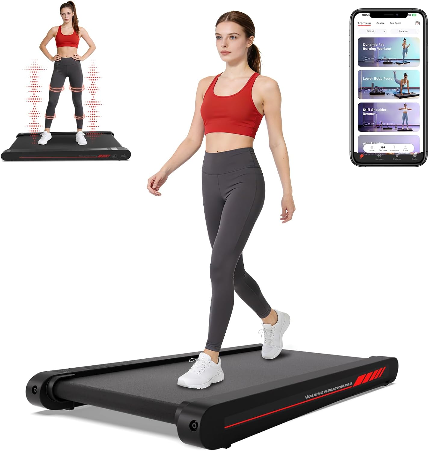 Freepi Vibration Walking Pad